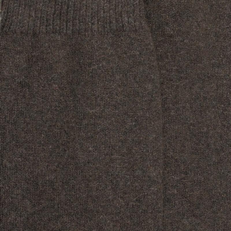 Doré Doré Chaussettes Homme En Laine Et Cachemire - Kaki Foncé