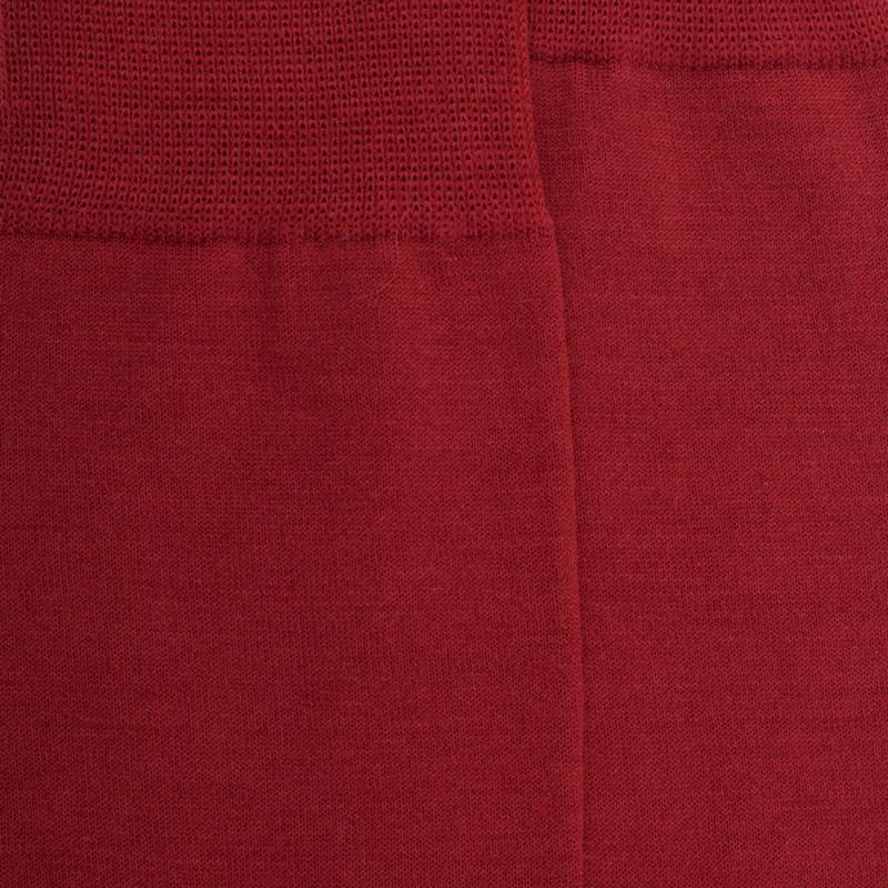 Doré Doré Chaussettes Homme En Laine Et Coton - Brique