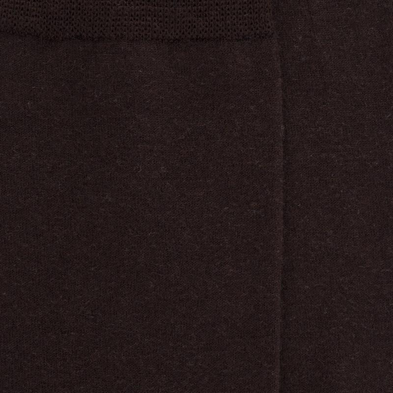 Doré Doré Chaussettes Homme En Laine Et Coton - Marron Chocolat