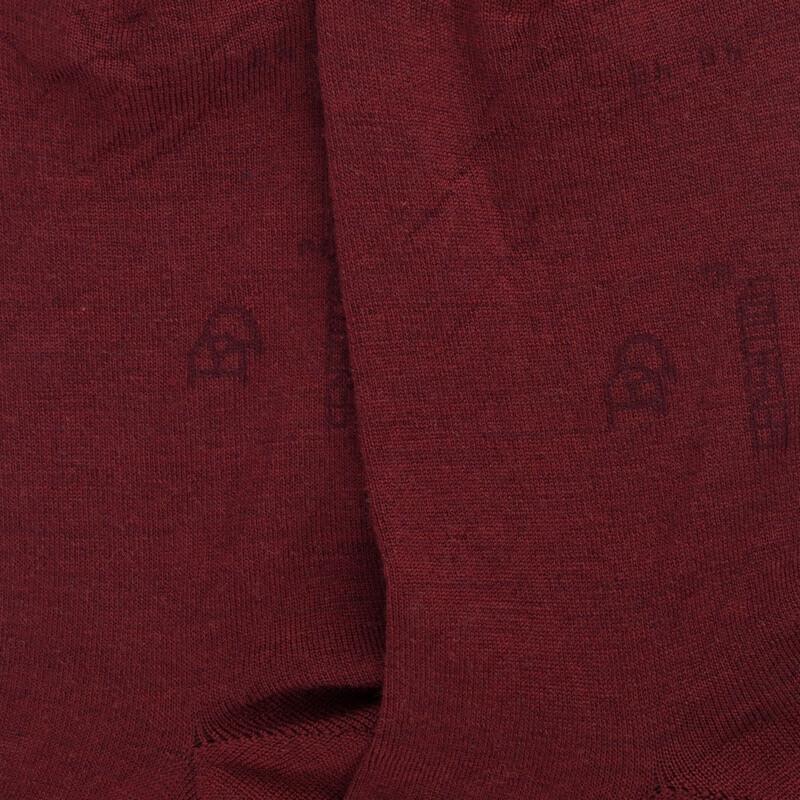 Doré Doré Chaussettes Homme En Laine Et Coton - Rouge Pommard