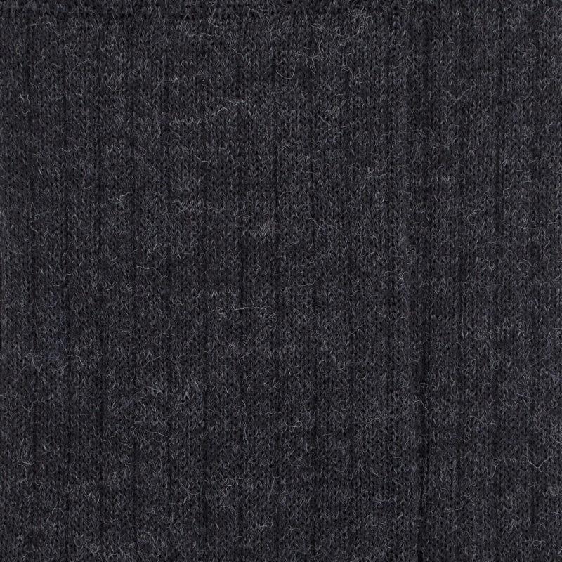 Doré Doré Chaussettes Homme En Laine Mérinos Côtelées - Gris Foncé