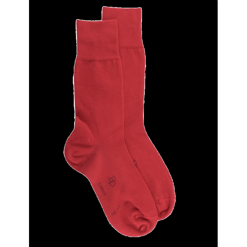 Doré Doré Chaussettes Homme Eureka En Coton égyptien - Rouge Ponceau