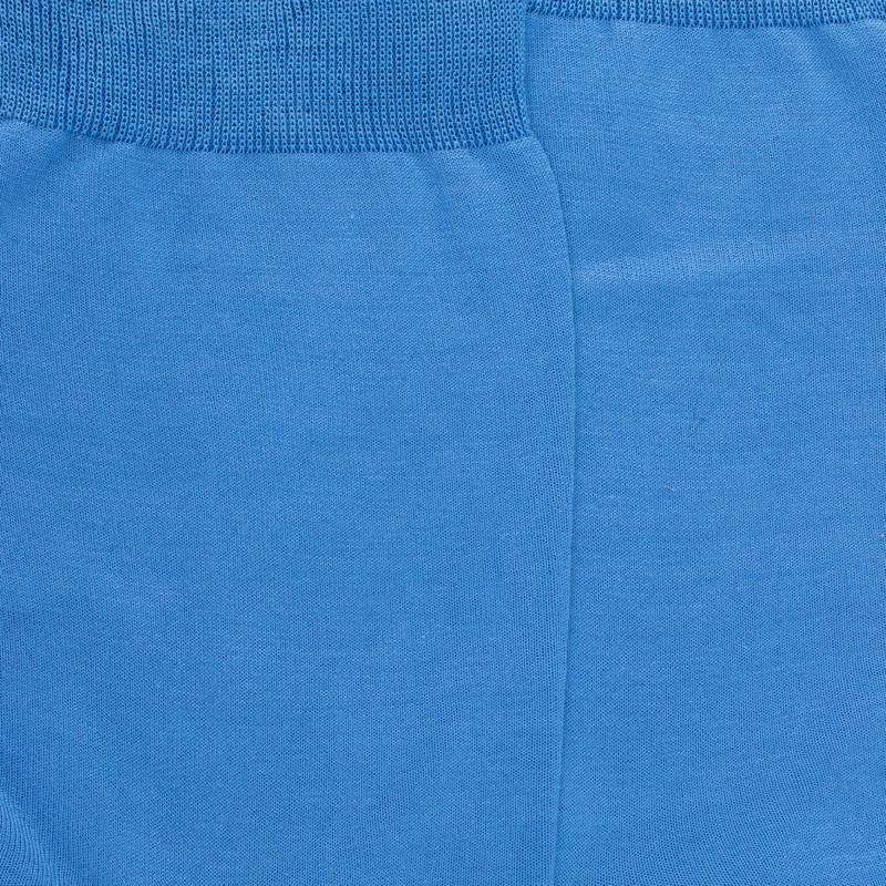Doré Doré Chaussettes Homme Fines 100% Fil D'Écosse - Bleu Bassin