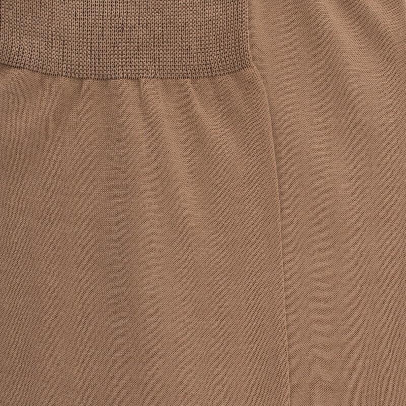 Doré Doré Chaussettes Homme Fines 100% Fil D'Écosse - Marron Faon