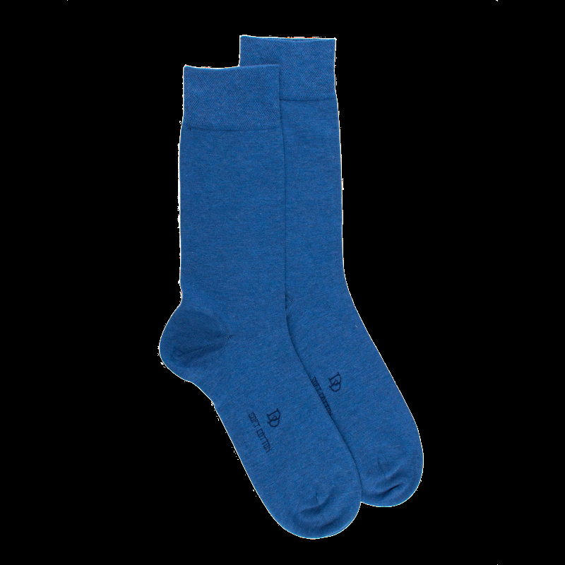 doré doré Chaussettes homme fines en coton égyptien
