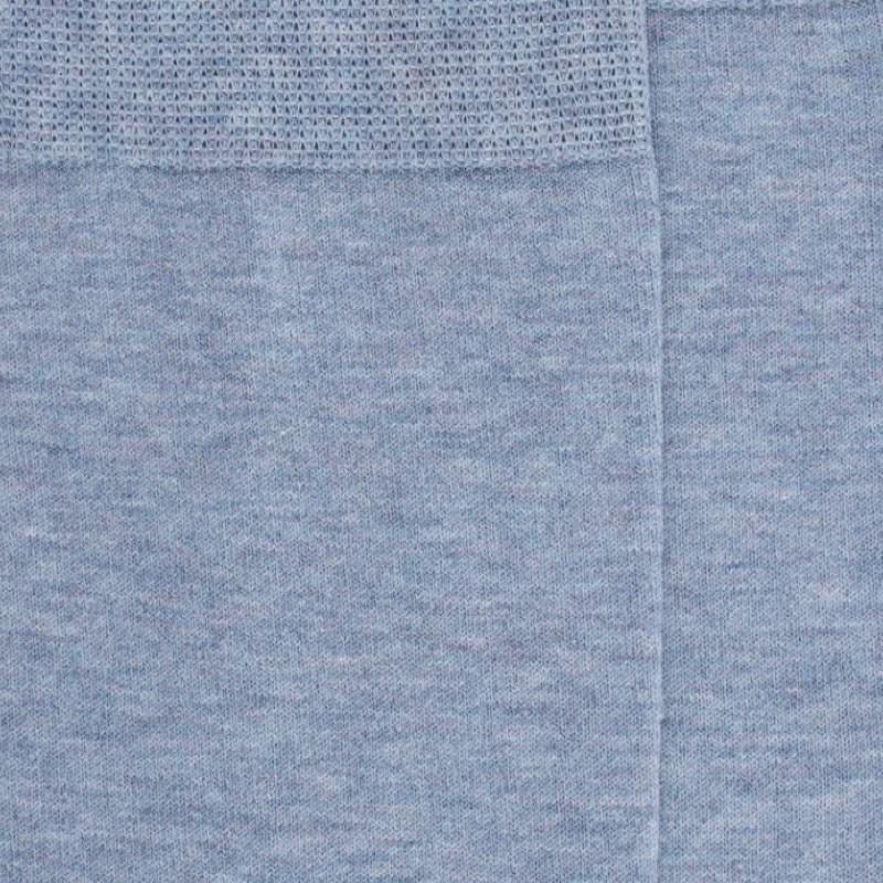 Doré Doré Chaussettes Homme Fines En Fil D'Écosse - Bleu Glacier