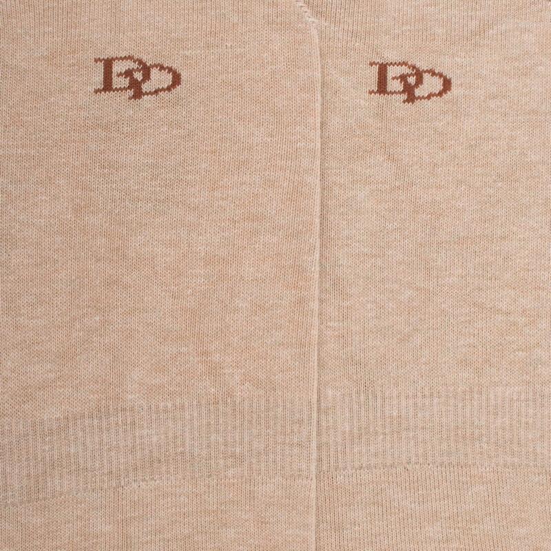 Doré Doré Chaussettes Homme Invisibles En Coton égyptien - Beige Sable