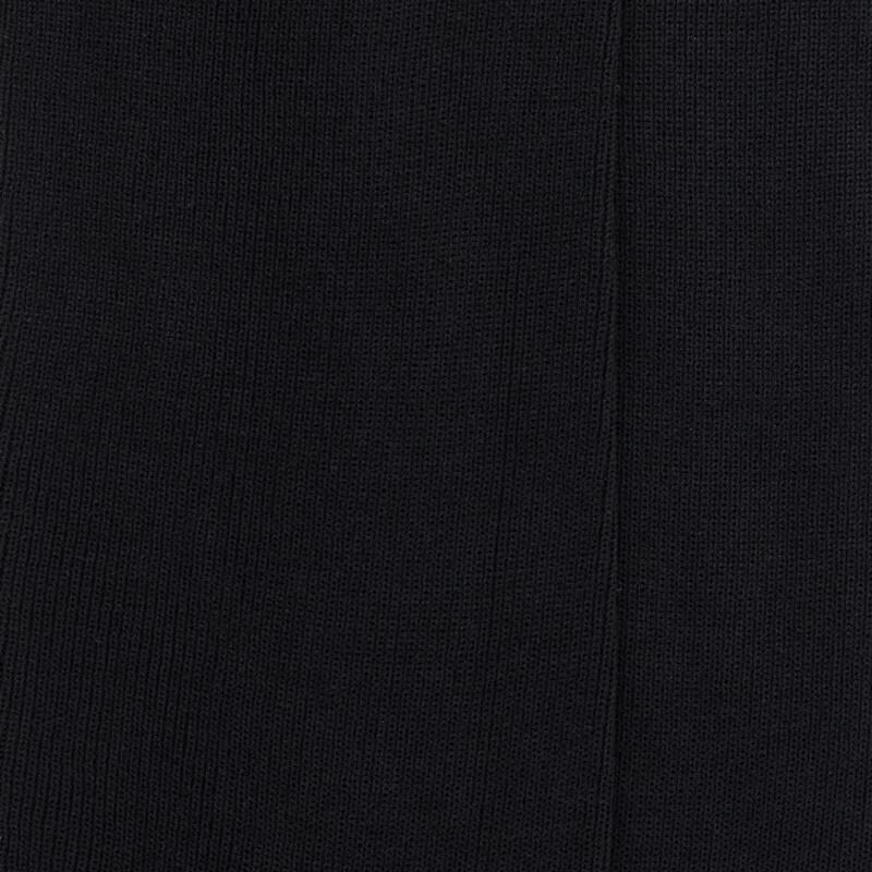 Doré Doré Chaussettes Homme Jambe Sensible Sans Bord élastique En Fil D'Ecosse - Noir