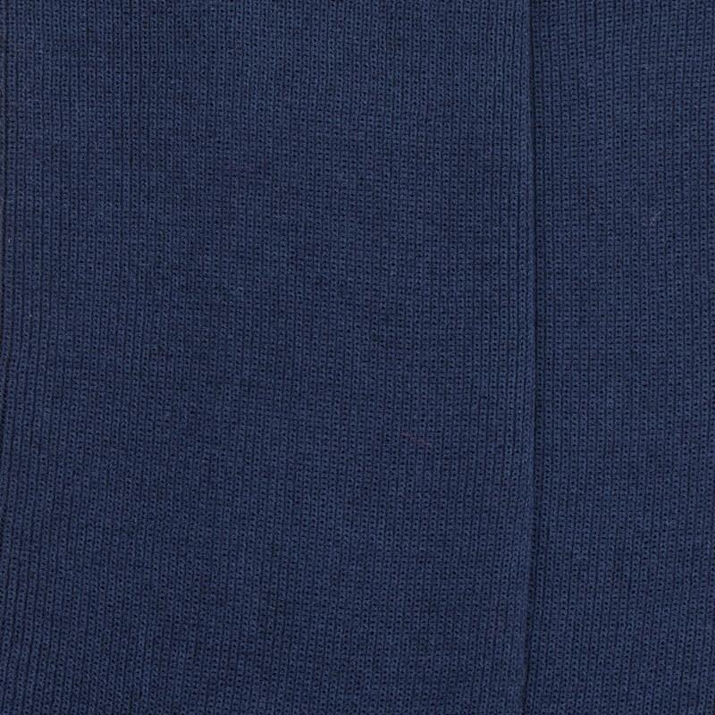 Doré Doré Chaussettes Homme Jambe Sensible Sans Bord élastique En Fil D'Ecosse - Bleu Marine