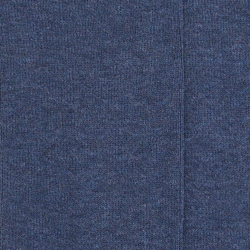 Doré Doré Chaussettes Homme Jambe Sensible Sans Bord élastique En Fil D'Ecosse - Bleu Facteur