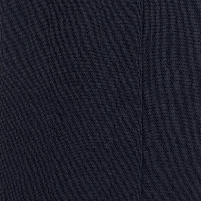 Doré Doré Chaussettes Homme Jambe Sensible Sans Bord élastique En Fil D'Ecosse - Bleu Foncé