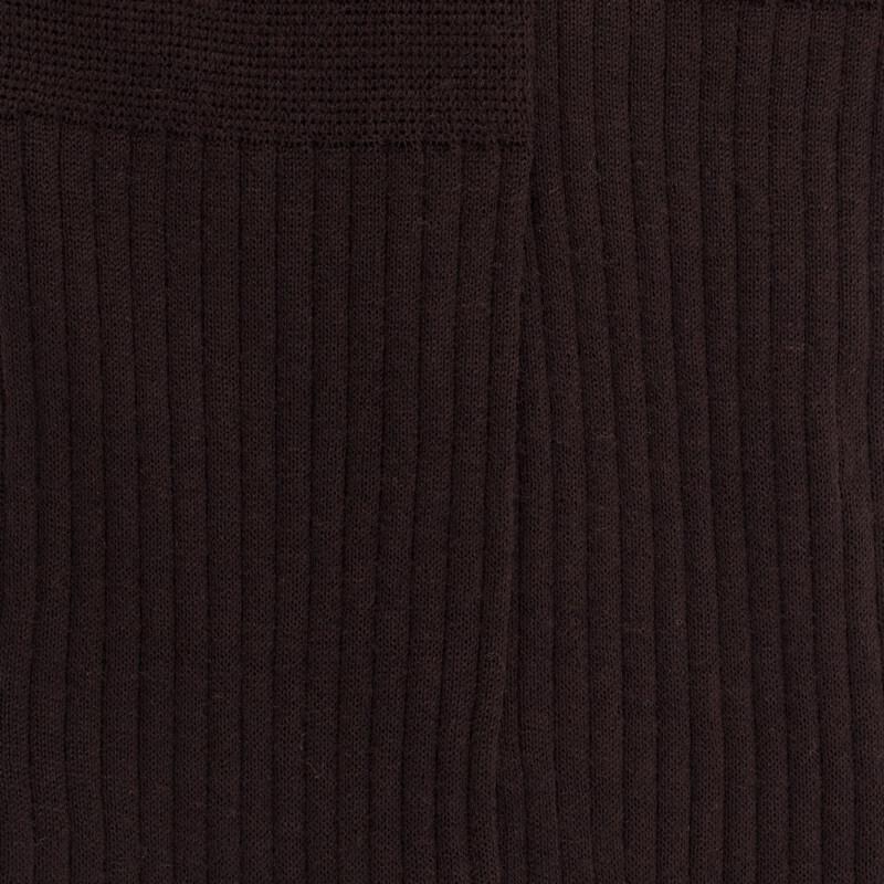 Doré Doré Chaussettes Homme Luxe En Laine Mérinos Extra Fine - Chocolat