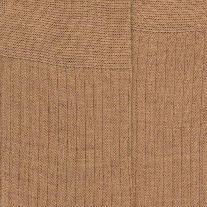Doré Doré Chaussettes Homme Luxe En Laine Mérinos Extra Fine - Camel