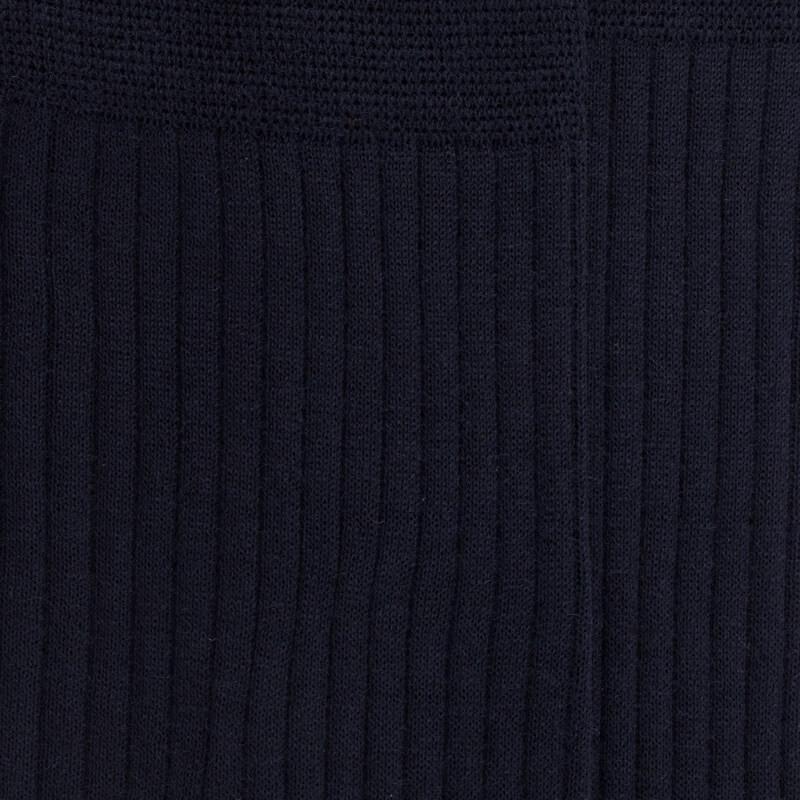 Doré Doré Chaussettes Homme Luxe En Laine Mérinos Extra Fine - Bleu Marine Foncé