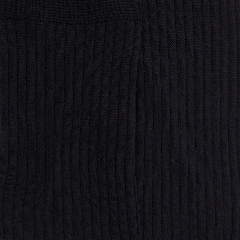 Doré Doré Chaussettes Homme Luxe En Laine Mérinos Extra Fine - Noir