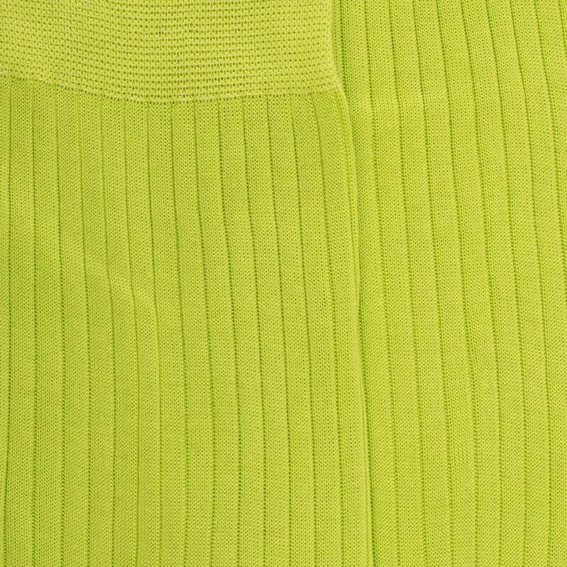 Doré Doré Chaussettes Homme Luxe En Pur Fil D'écosse Extra Fin - Vert Pomme