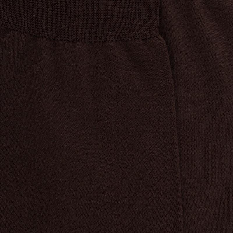 Doré Doré Chaussettes Homme Pur Fil D'écosse En Maille Jersey - Chocolat