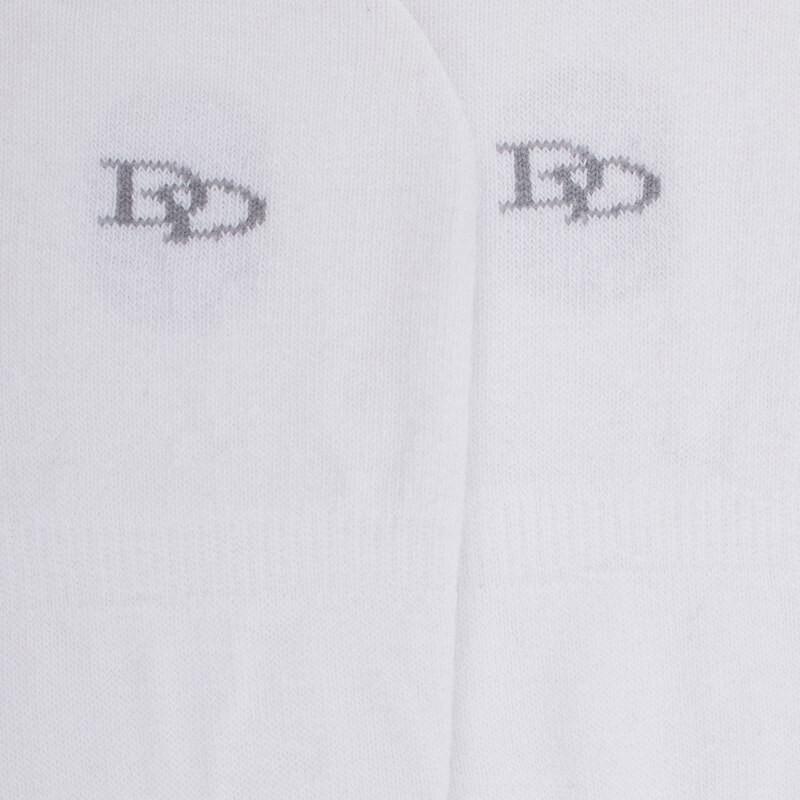 Doré Doré Chaussettes Invisibles Avec Bande Anti Glisse Au Talon - Blanc