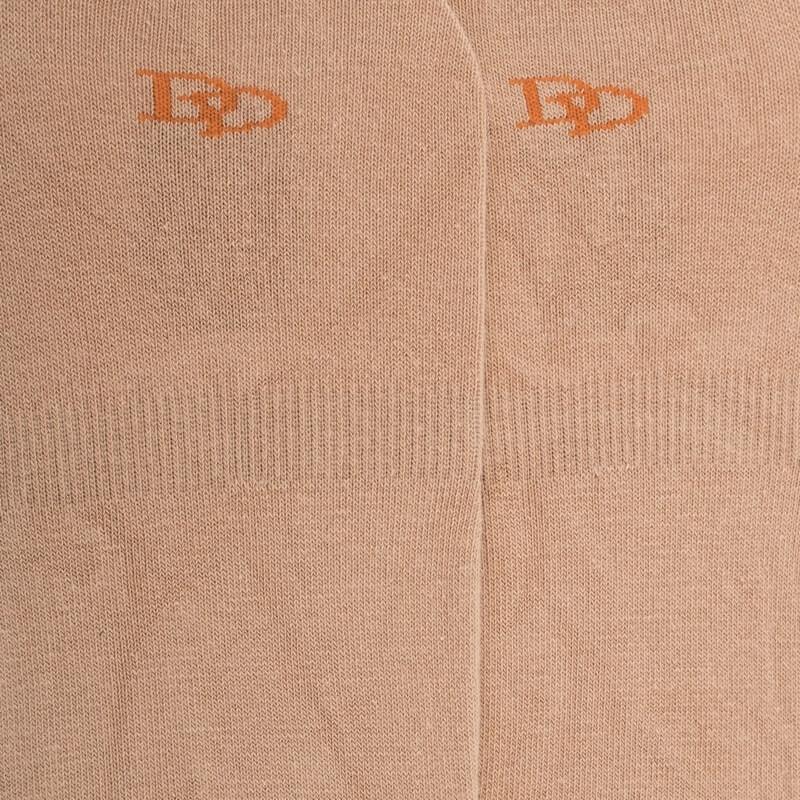 Doré Doré Chaussettes Invisibles Homme En Coton égyptien Et Bandes Anti-glisse - Beige