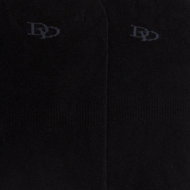 Doré Doré Chaussettes Invisibles Homme En Coton Et Bandes Anti-glisse - Noir
