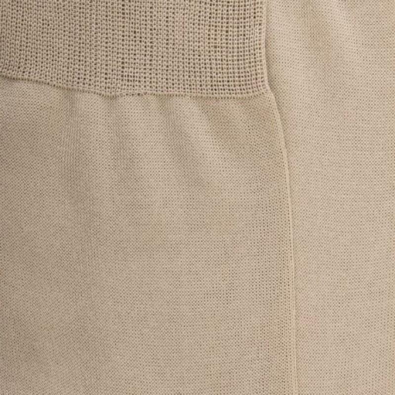 Doré Doré Chaussettes Jersey En Fil D'écosse Renforcé - Beige