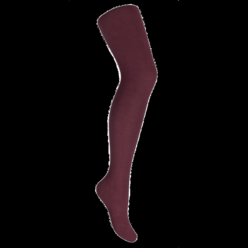 doré doré Collant DD Inséparable en laine mérinos et coton doux - Aubergine