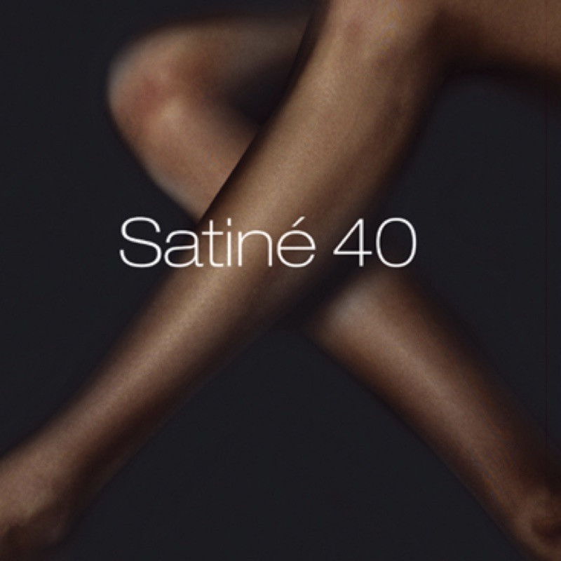 Doré Doré Collant DD Satiné Semi-opaque 40 Deniers - Bleu Foncé