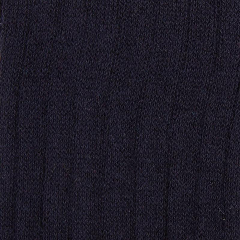 Doré Doré Collant Enfant Côtelé En Coton Doux - Bleu Marine