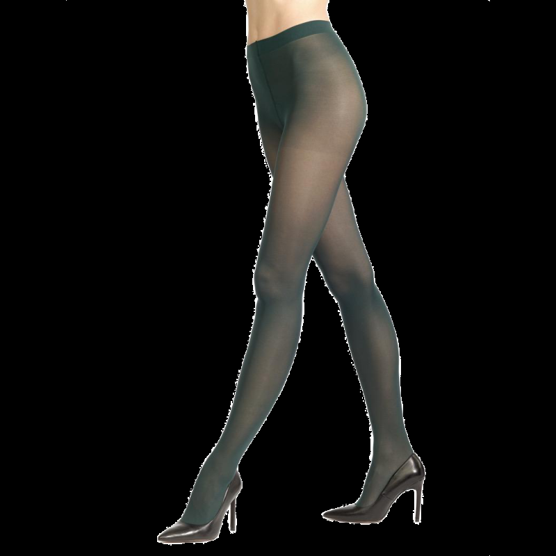 Doré Doré Collant Fantaisie Opaque Coloré 50 Deniers - Vert