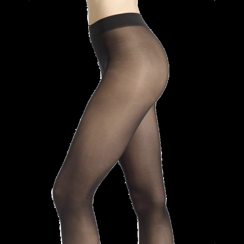 Doré Doré Collant Microfibre Intensité 30 Deniers Semi Opaque - Noir Mat