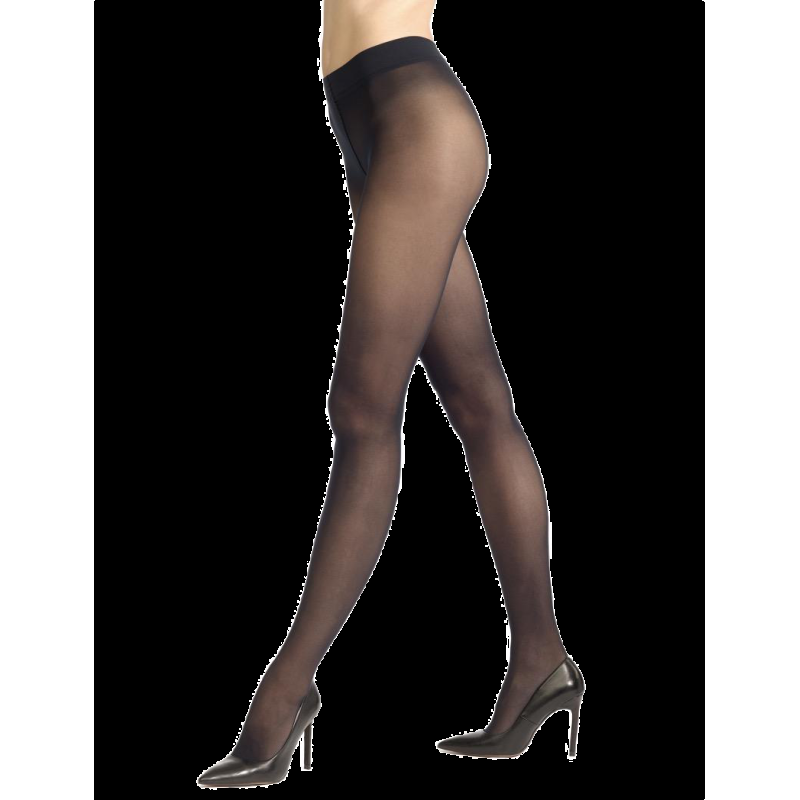 doré doré Collant microfibre Intensité 30 deniers semi opaque - Bleu marine mat