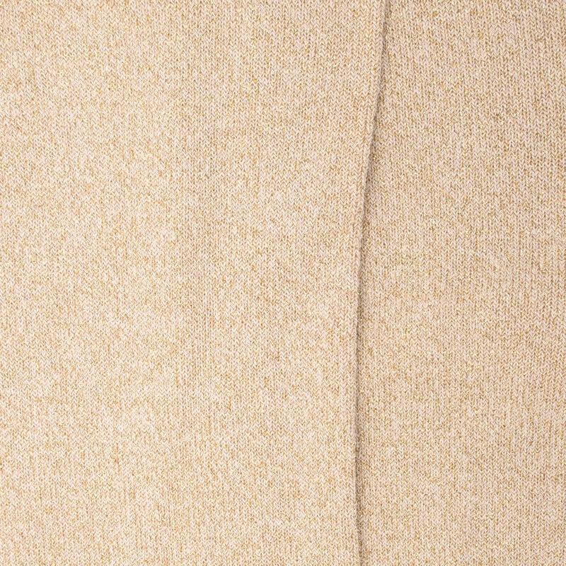 Doré Doré Collants Pour Enfants En Coton Effet Brillant - Beige Désert