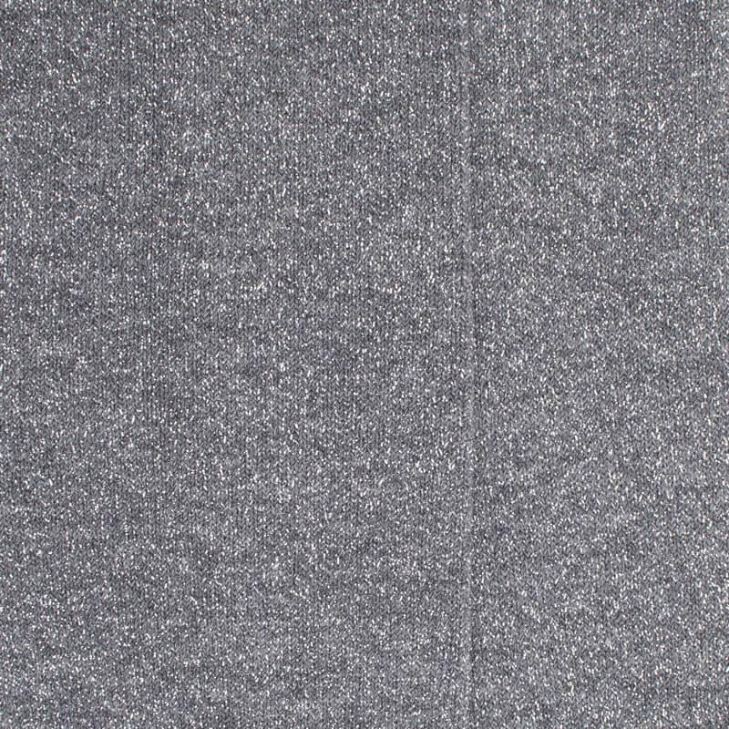 doré Doré Collants Pour Enfants En Coton Effet Brillant - Gris Oxford