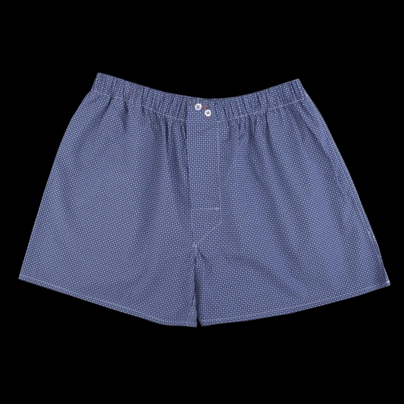 doré doré Caleçon homme en coton à motifs