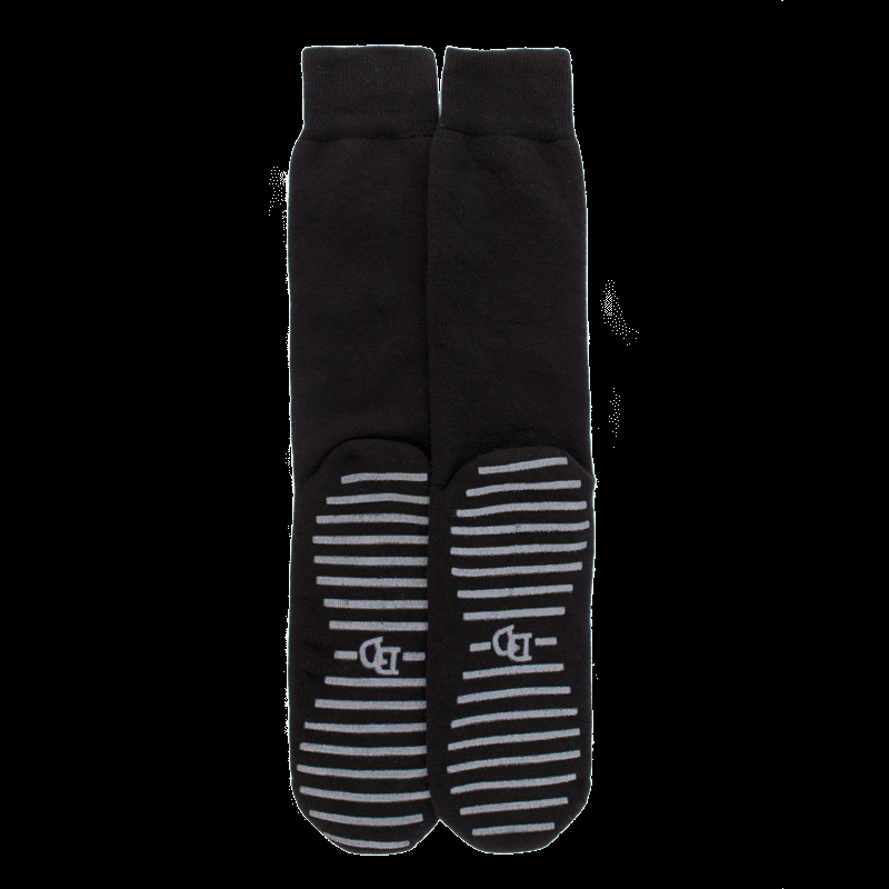Doré Doré Chaussettes Anti-dérapantes - Noir