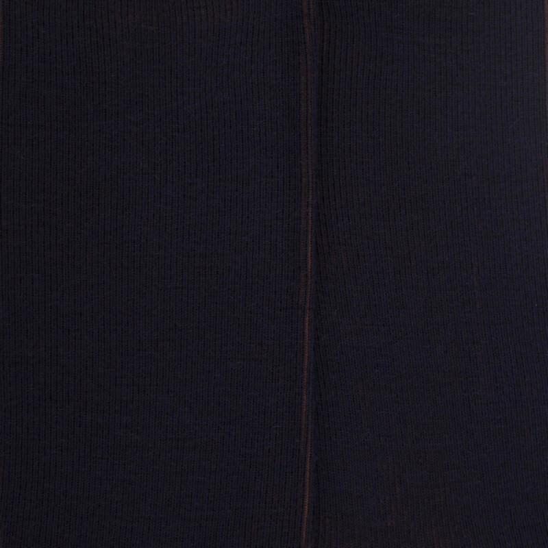 Doré Doré Chaussettes Bicolores En Laine - Marine