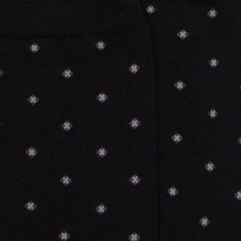 Doré Doré Chaussettes En Laine Motif Cravate - Noir