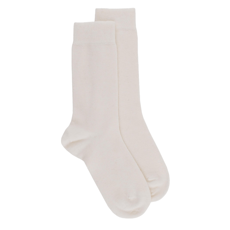 Doré Doré Chaussettes Femme Tendresse Angora - Blanc