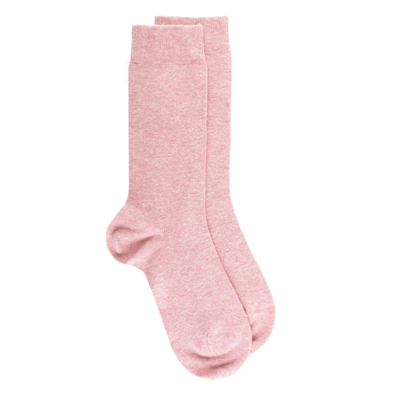 doré doré Chaussettes femme Tendresse Angora - Rose