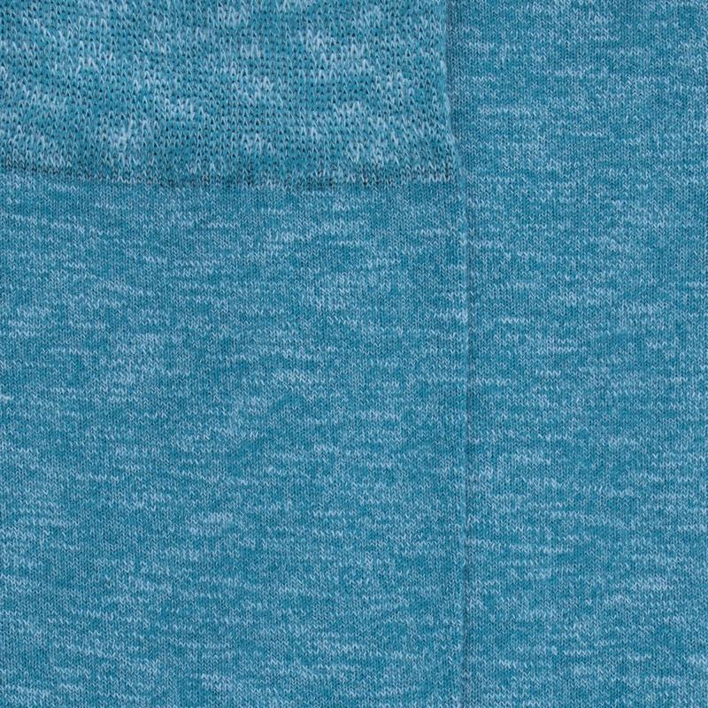 Doré Doré Chaussettes Homme En Coton Chiné - Bleu