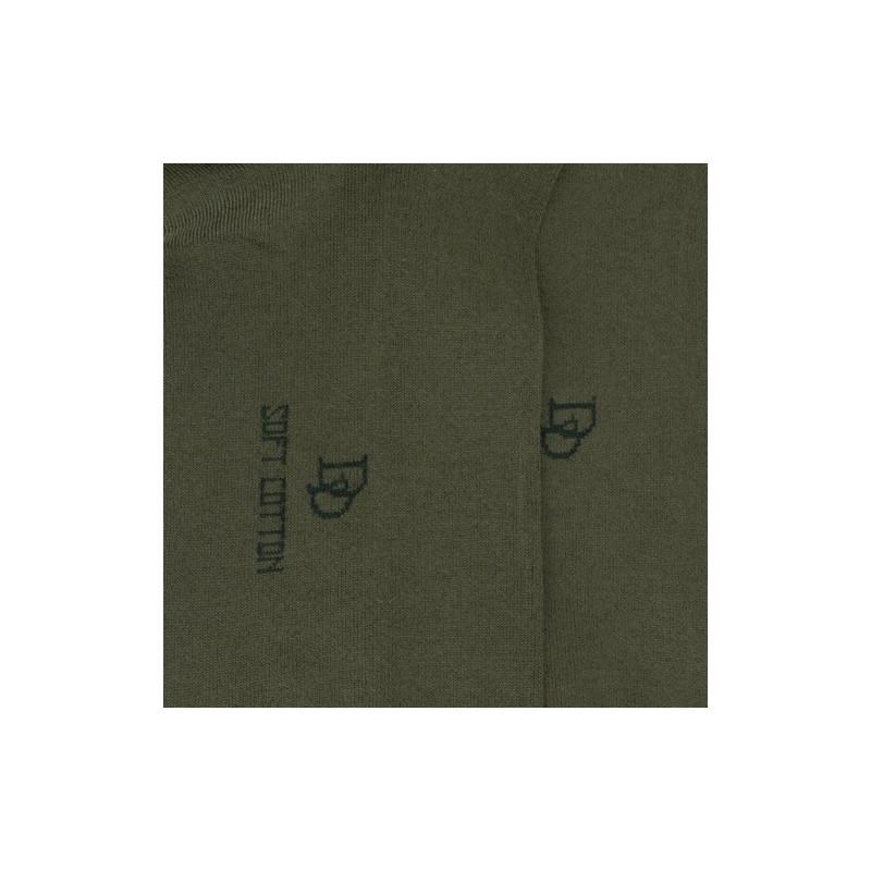 Doré Doré Chaussettes Homme Soft Cotton - Vert