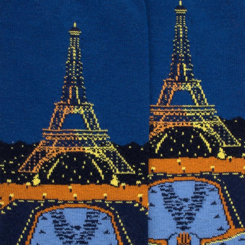 Doré Doré Chaussettes Tour Eiffel
