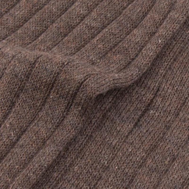 Doré Doré Collant Enfant Côtelé En Coton Doux - Brun