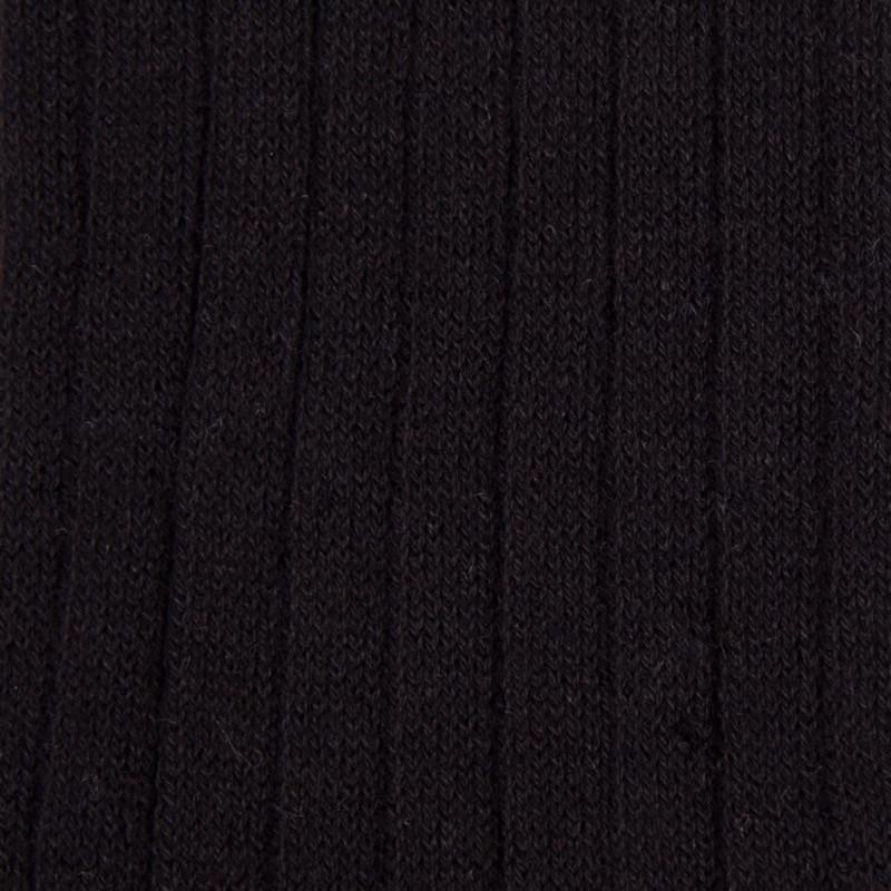 Doré Doré Collant Enfant Côtelé En Coton Doux - Noir