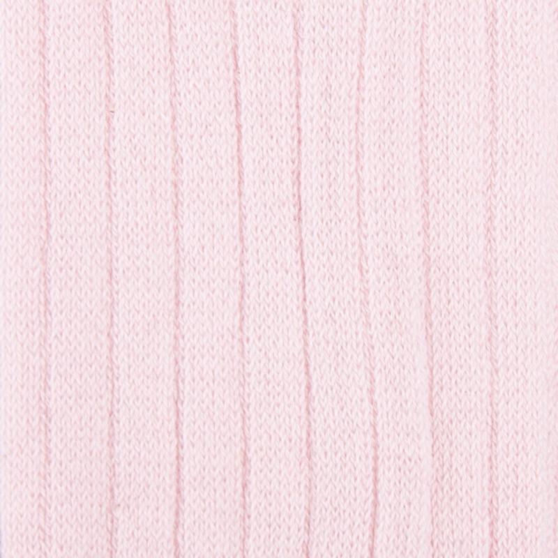 Doré Doré Collant Enfant Côtelé En Coton Doux - Rose