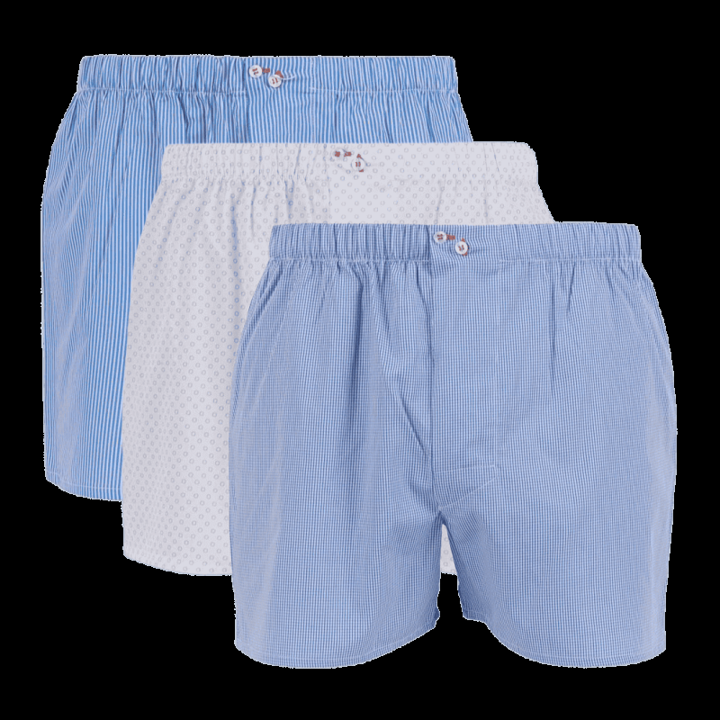 doré doré Lot de 3 caleçons en coton doux