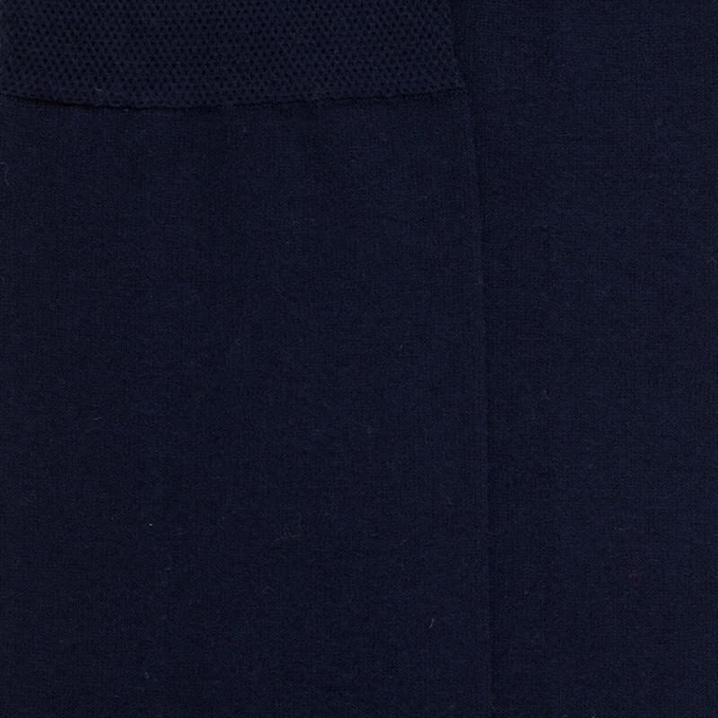 Doré Doré Mi-bas Femme En Coton Doux - Bleu Marine