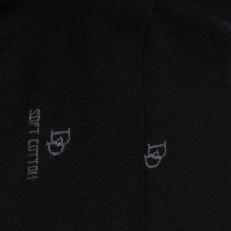 Doré Doré Mi-bas Homme Fins En Coton égyptien - Noir
