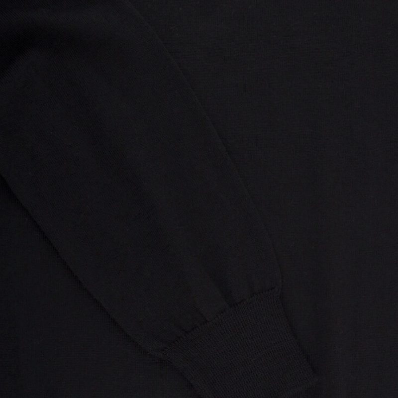 Doré Doré Pull à Col Roulé En Pure Laine - Noir