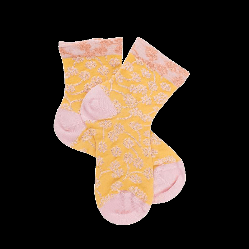 doré doré Socquettes enfant en viscose - Marguerite